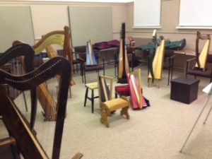 getting ready to play