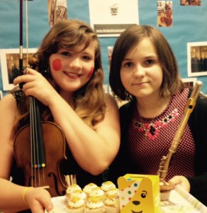 hannh furlong and Rose Garford BBC Children in need